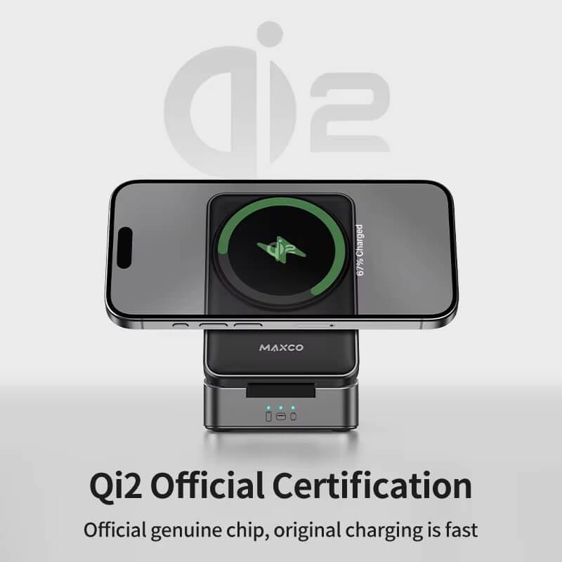 MAXCO 3 in 1 Foldable Wireless Charger - MW13