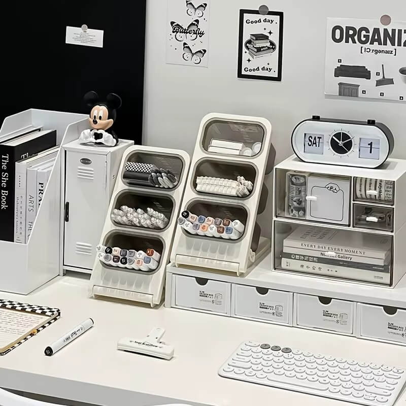 Multi-Tier Desk Storage Organizer