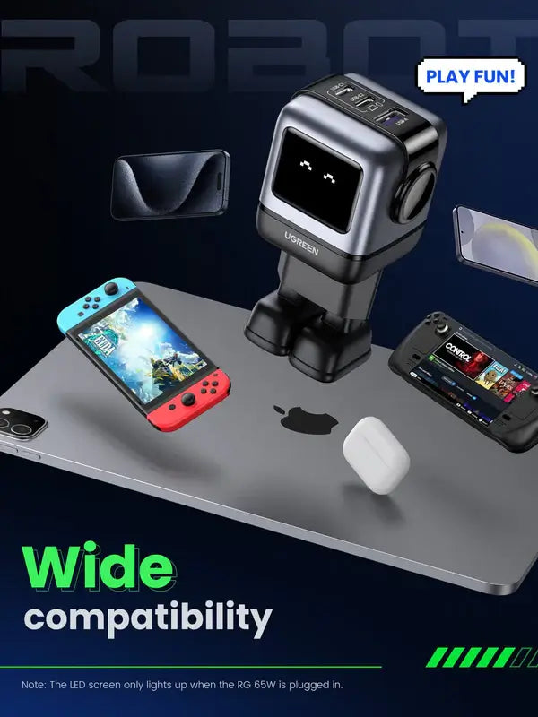 UGREEN Uno 65W RobotGaN Charger