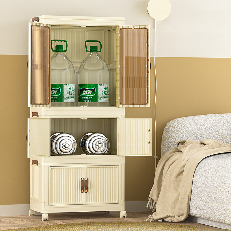 Acrylic Wardrobe Cabinet With Storage Box