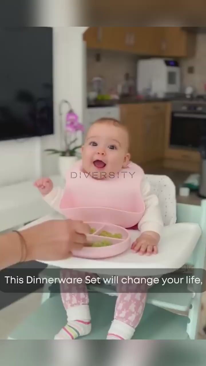 Baby Silicone Feeding Set