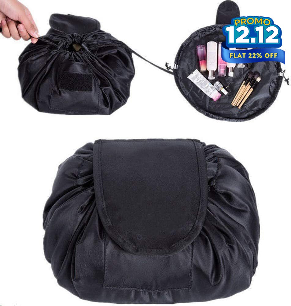 Drawstring Makeup Pouch-DIVERSITY