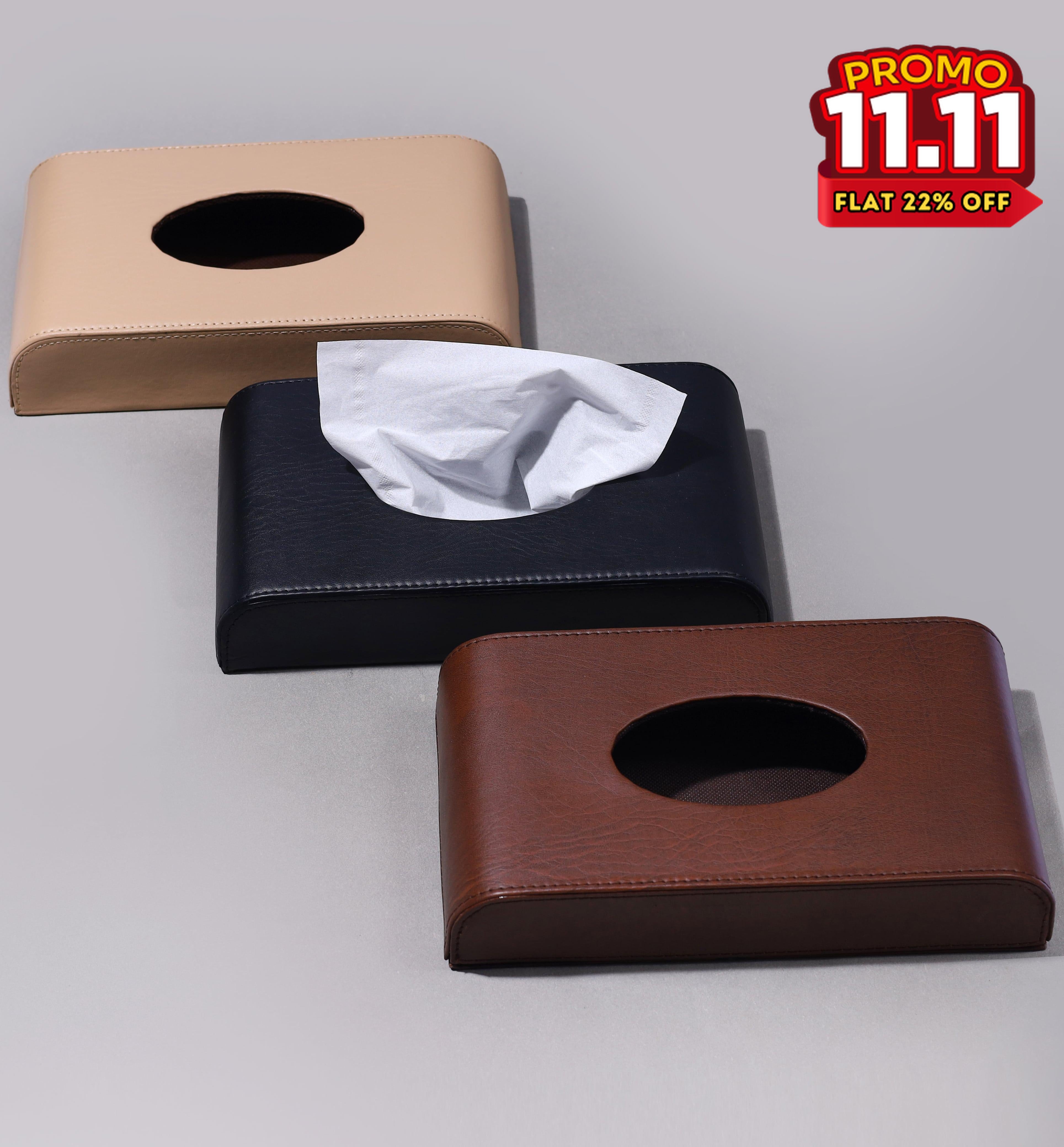 Premium PU Leather Tissue Box-DIVERSITY