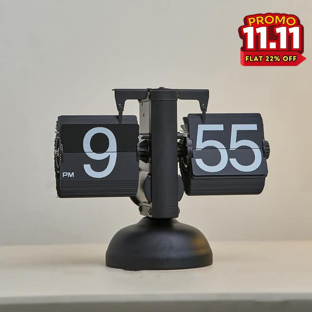 vintage flip clock