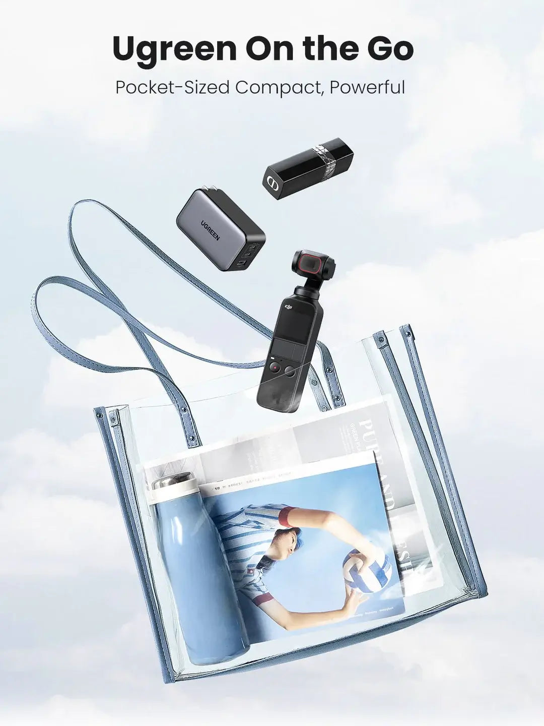 UGREEN 65W 3 Port GaN Charger