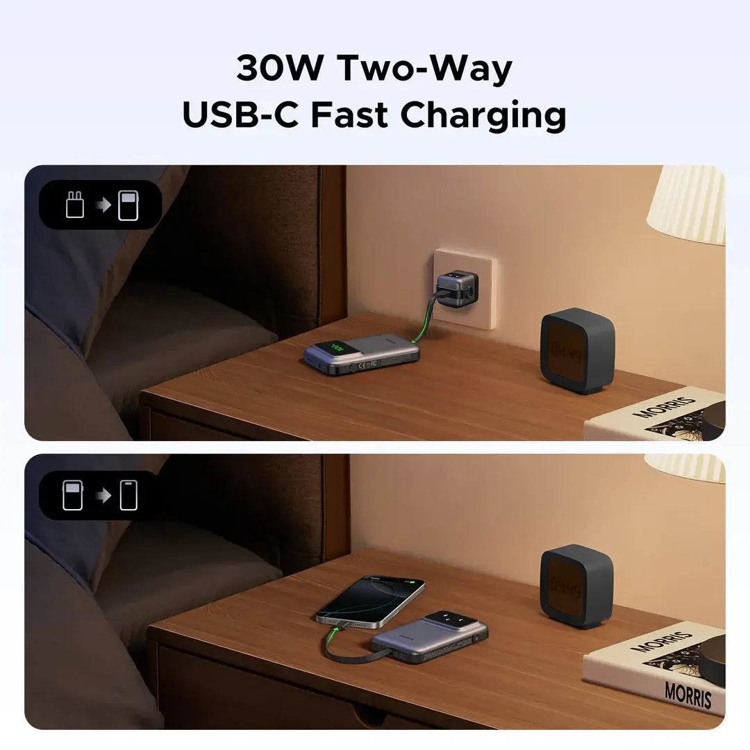 UGREEN Uno 10000 mAh 30W PD Power Bank with TFT Display