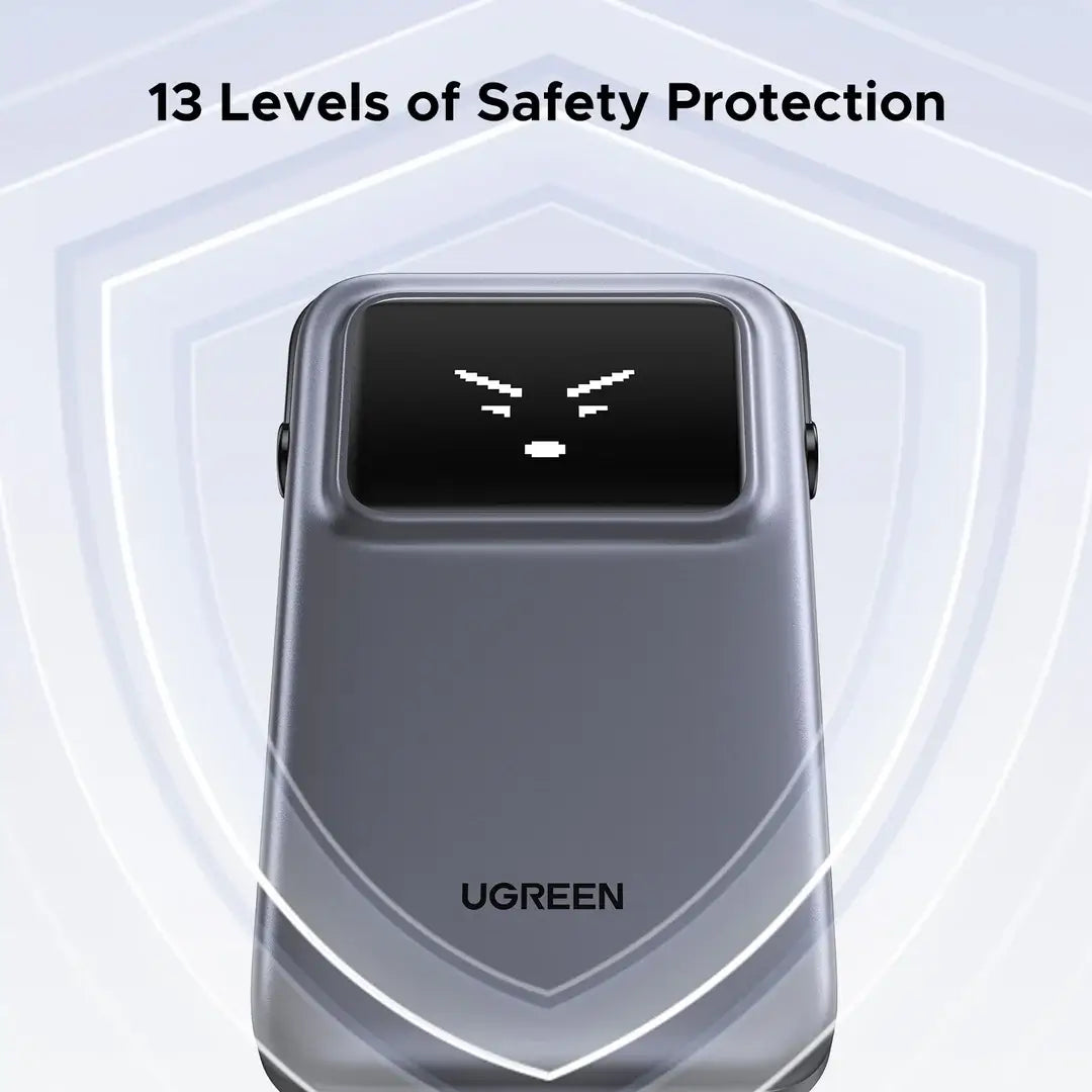 UGREEN Uno 10000 mAh 30W PD Power Bank with TFT Display