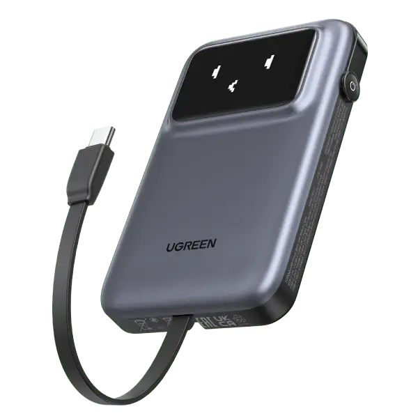 UGREEN Uno 10000 mAh 30W PD Power Bank with TFT Display