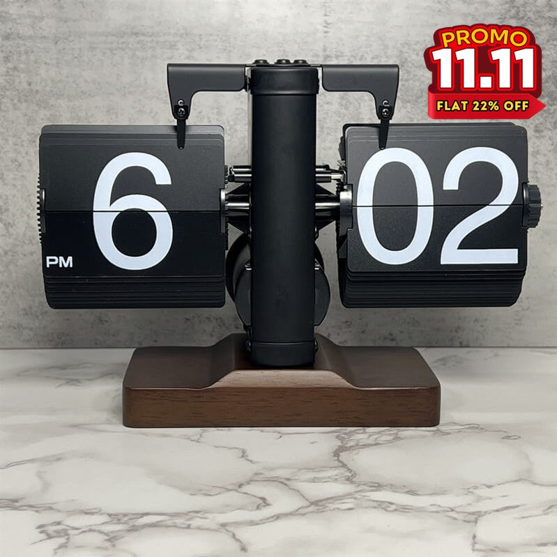 Mechanical Retro Flip Clock-DIVERSITY