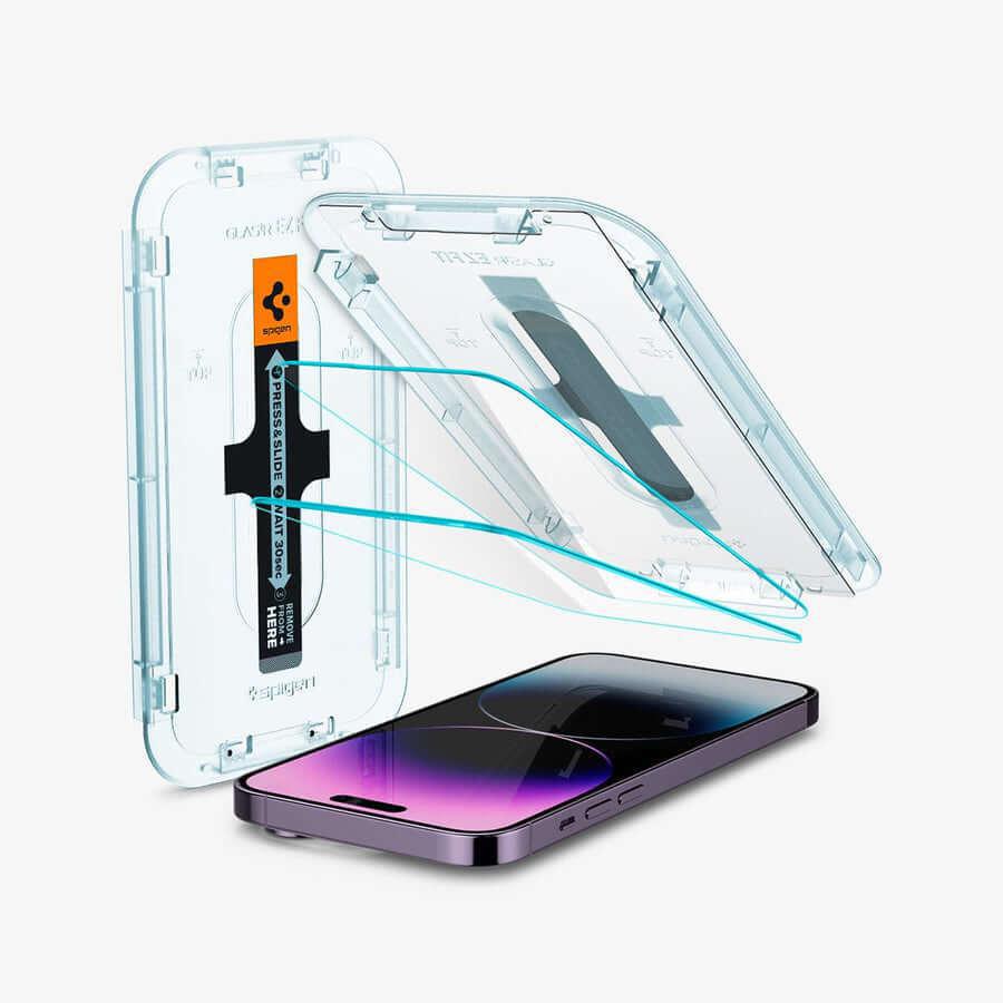 Spigen iPhone Screen Protector with Applicator-DIVERSITY