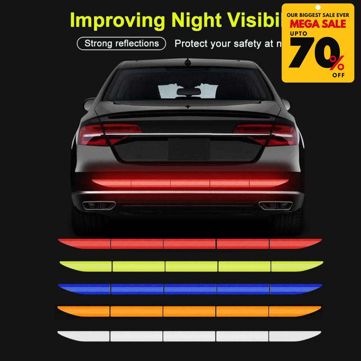 5 PCS Reflective Car Trunk Stickers-DIVERSITY