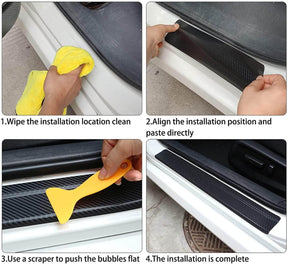 4 PCS Car Door Sill Protector - DIVERSITY