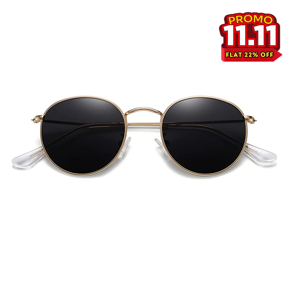 Unisex Round Polarized Sunglasses-DIVERSITY