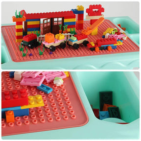 Multi-Functional Building Blocks Table