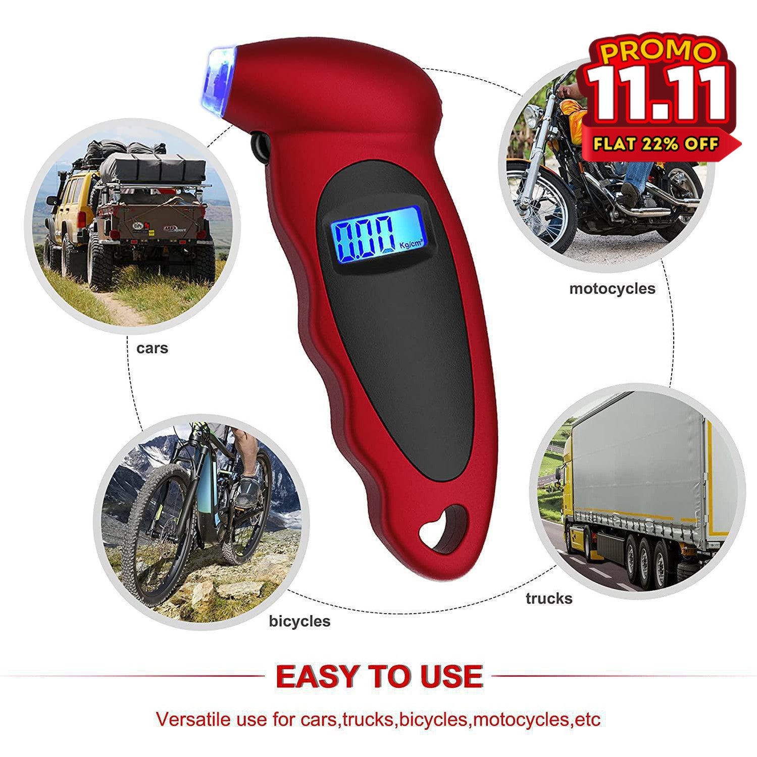 Digital Tire Pressure Gauge-DIVERSITY