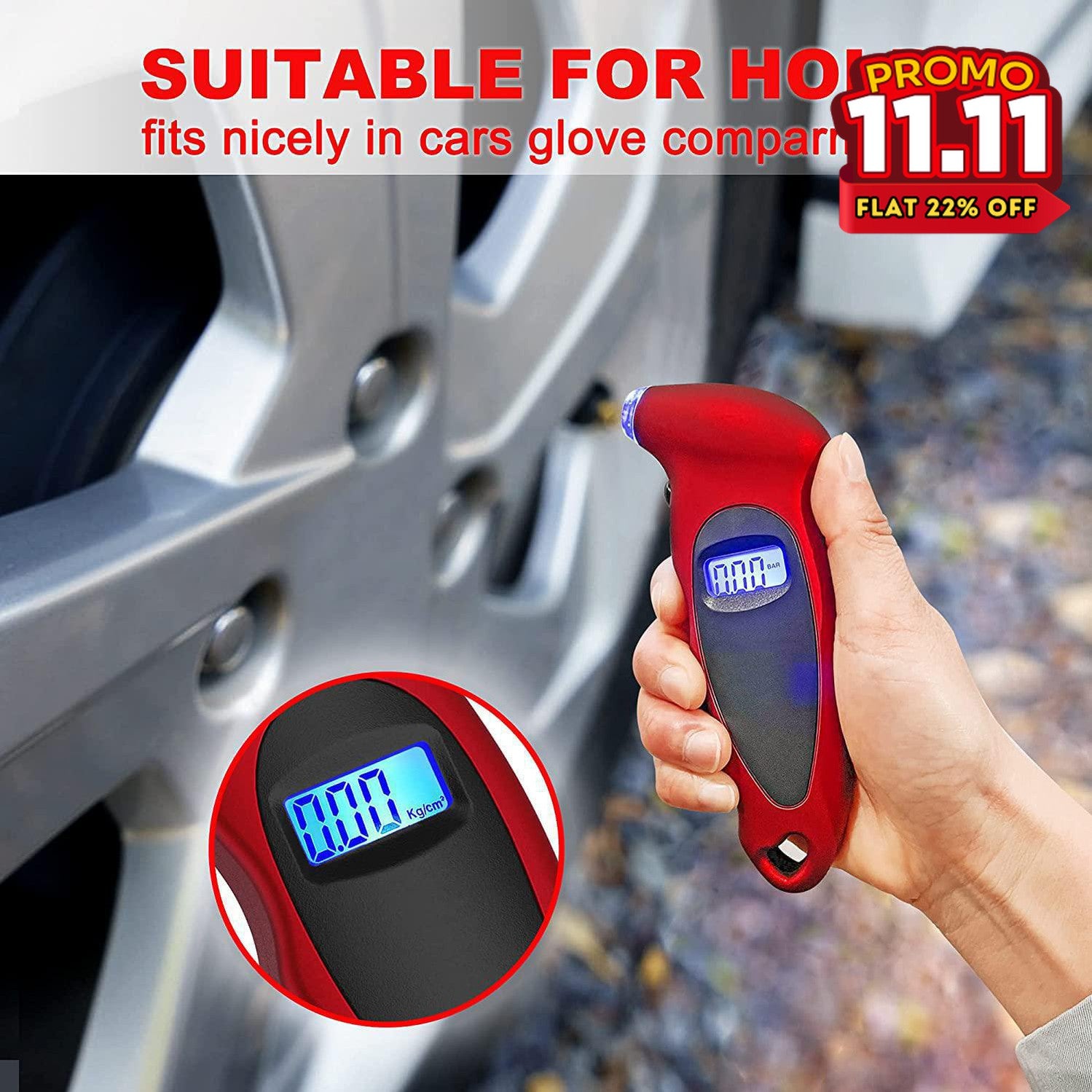 Digital Tire Pressure Gauge-DIVERSITY