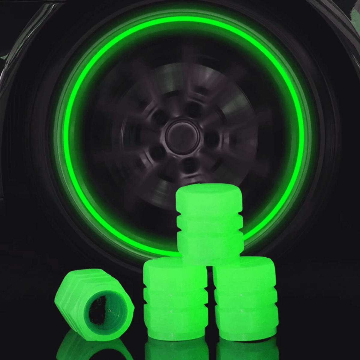 Luminous Tire Valve Cap - DIVERSITY