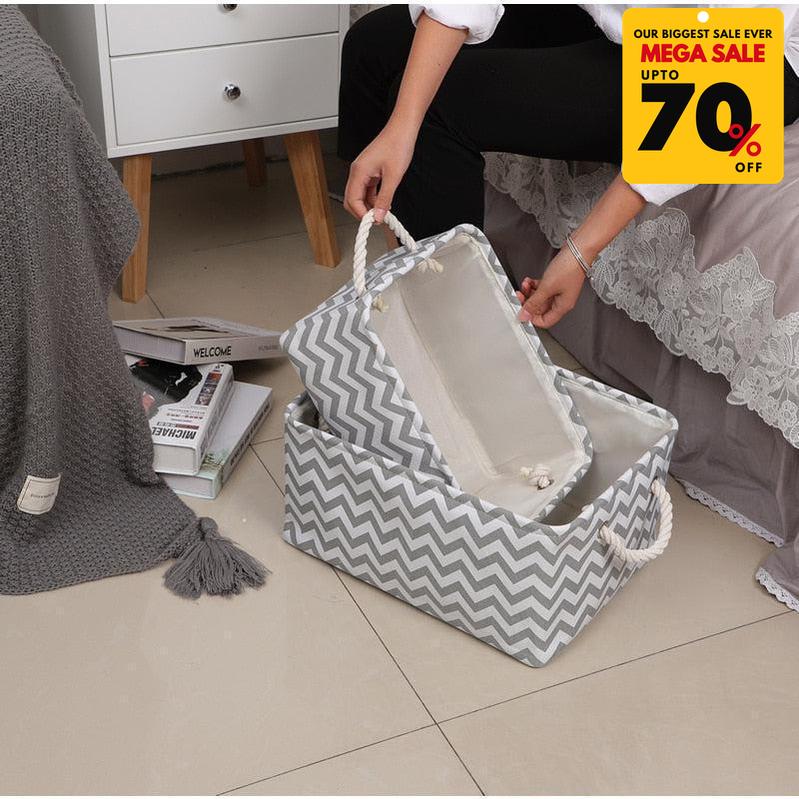 Foldable Fabric Storage Baskets-DIVERSITY