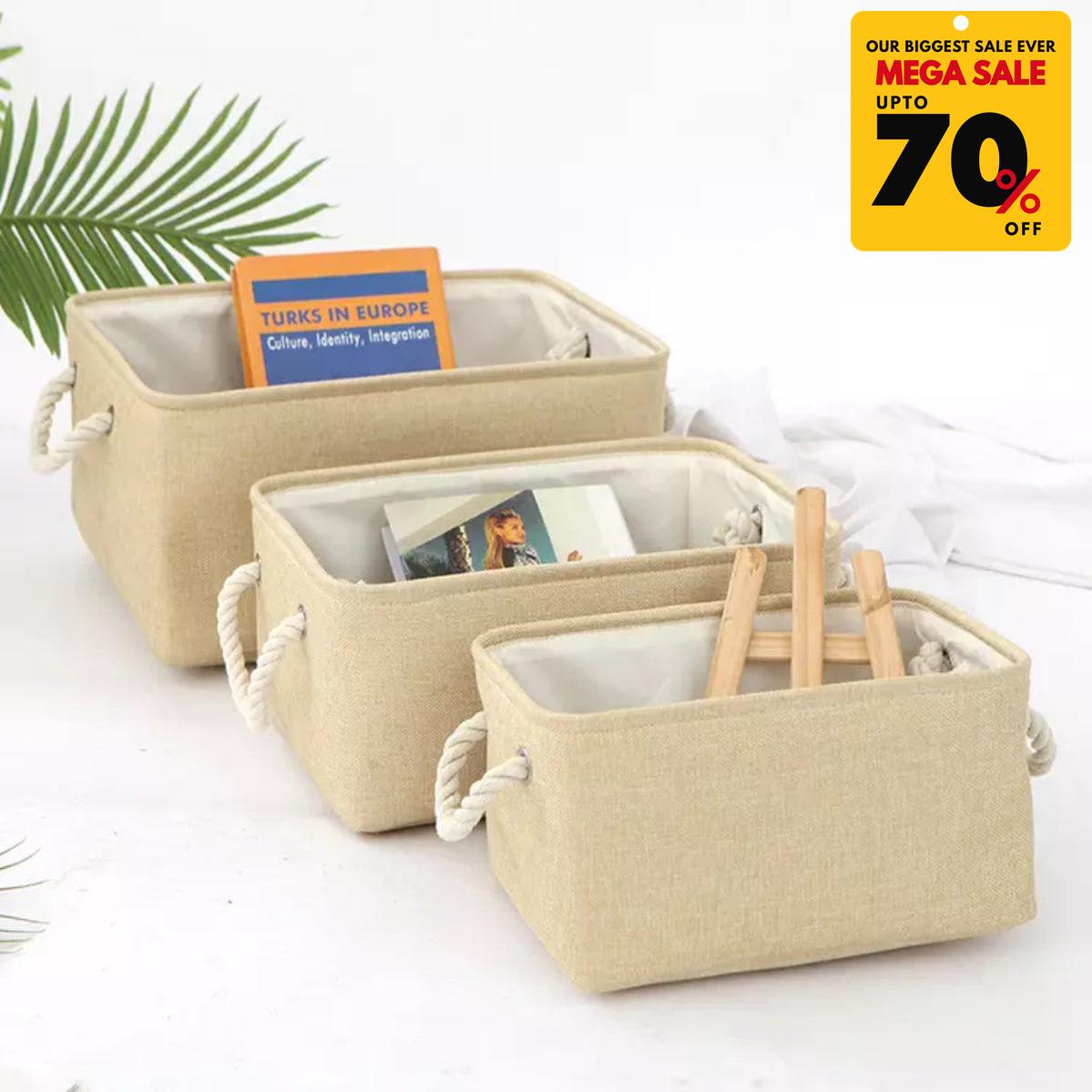 Foldable Fabric Storage Baskets-DIVERSITY