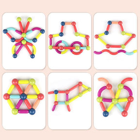 Colorful Magnetic Bar Toy Set
