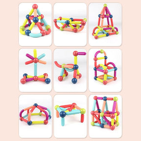 Colorful Magnetic Bar Toy Set