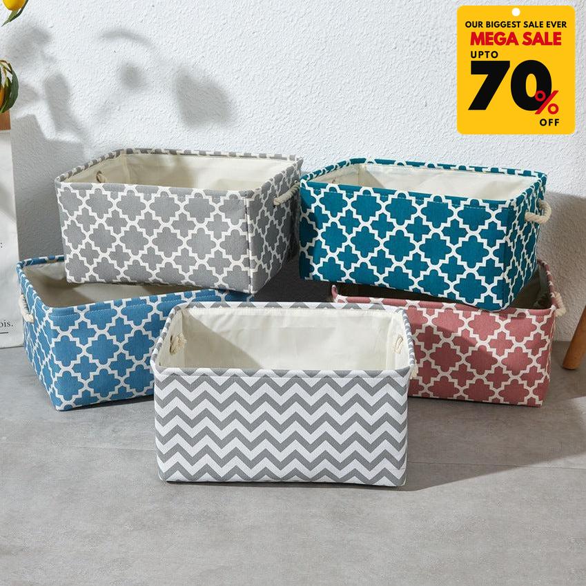 Foldable Fabric Storage Baskets-DIVERSITY