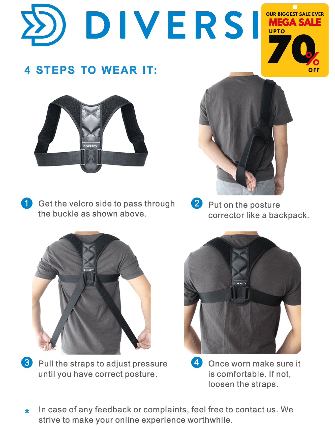 Posture Corrector - DIVERSITY