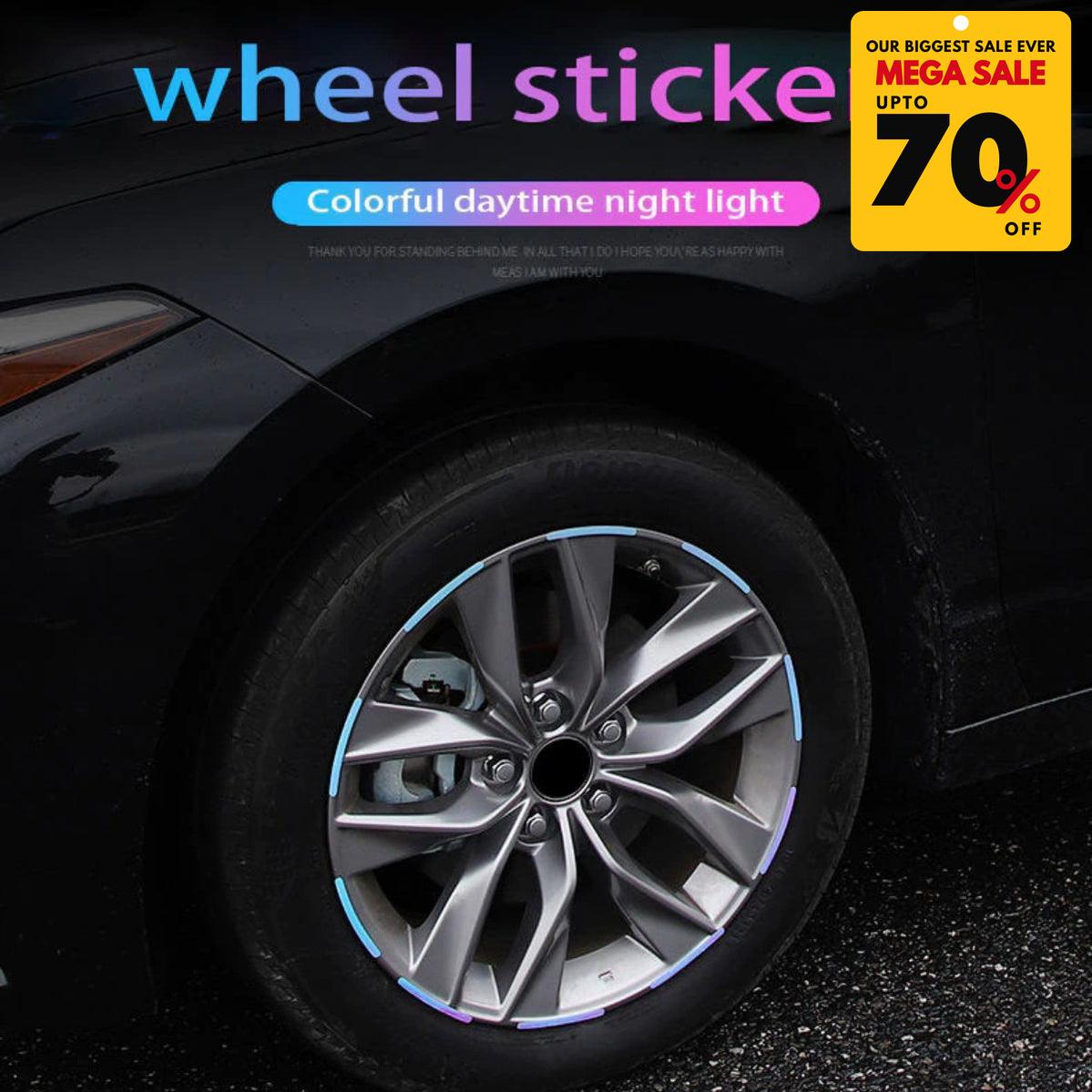 Laser Reflective Rim Stickers - DIVERSITY