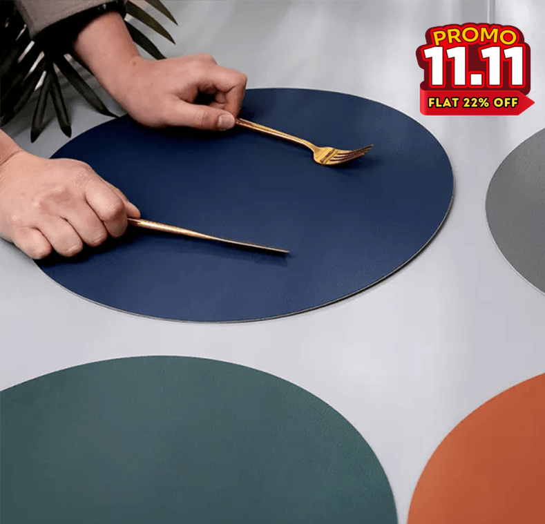 Faux Leather Placemats - DIVERSITY