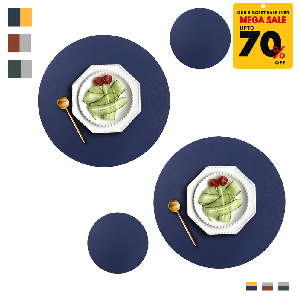 Faux Leather Placemats