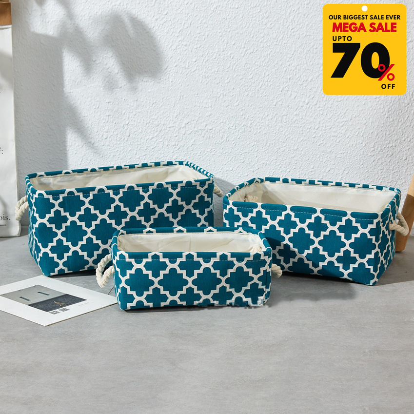Foldable Fabric Storage Baskets-DIVERSITY