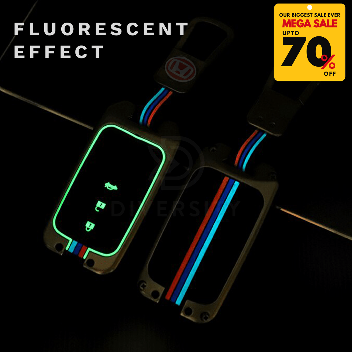 Premium Alloy Car Key Case - DIVERSITY