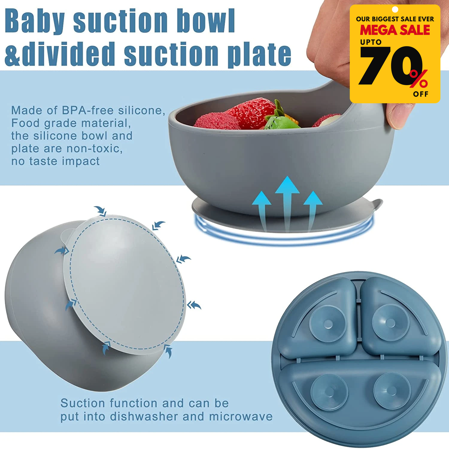 Baby Silicone Feeding Set-DIVERSITY